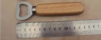 

High Quality 500pcs/lot Fast Shipping Personalized Engraved Wood Bottle Opener Names Custom Beer Wooden Opener