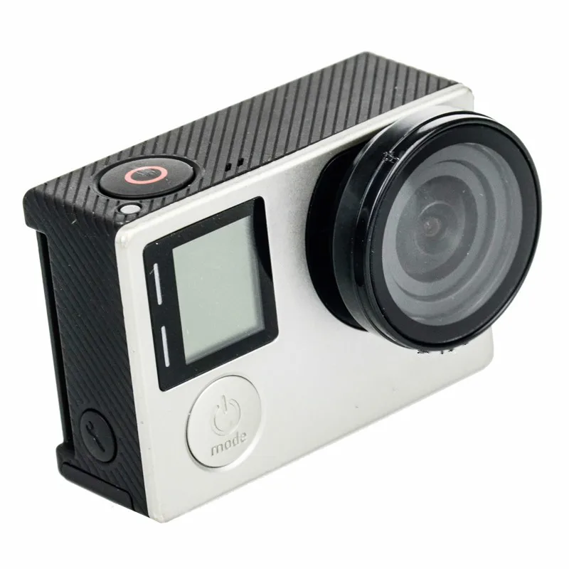 Tekcam стандартная рамка для Go Pro Аксессуары для Gopro (камера + ЖК BacPac/батарея) комплект УФ-объектива крепление для Gopro Hero3 3 + 4