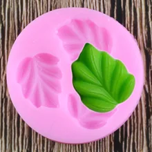 3d folha fondant molde de silicone cozinhar decoração do casamento moldes de cozimento folhas diy bolo molde de silicone moldes de decoração de chocolate