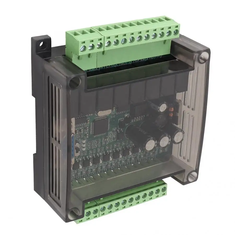 Программируемый контроллер логики промышленный Программируемый Блок управления PLC FX1N 20MR для автоматического управления DC 22 V-28 V