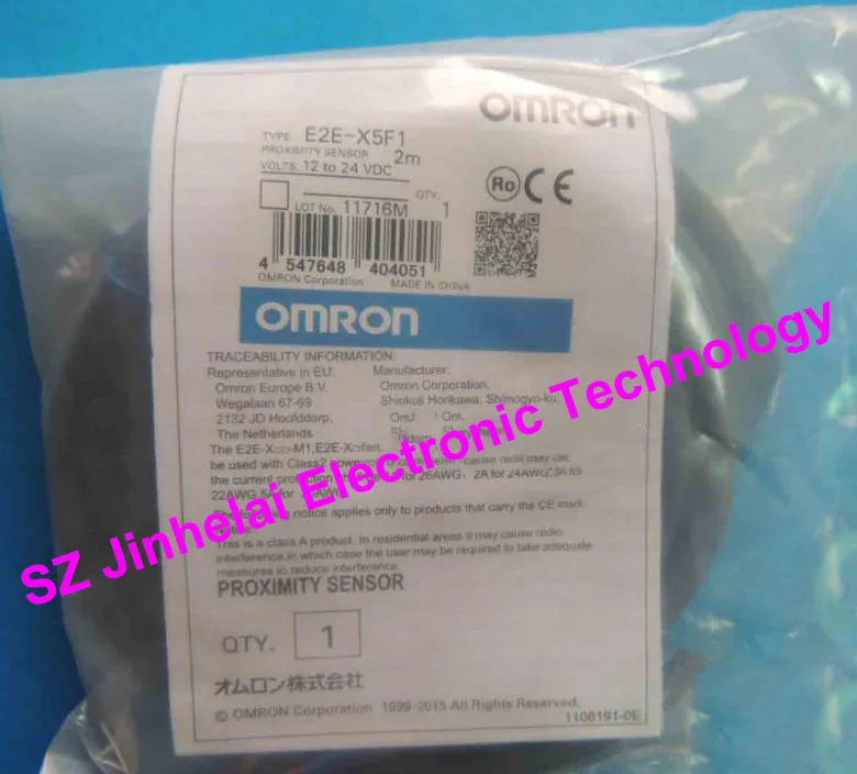 E2E-X5F1 2M BY OMS New and original OMRON Proximity sensor,Proximity switch, 12-24VDC E2E-X5F1 2M BY OMS New and original OMRON Proximity sensor,Proximity switch, 12-24VDC
