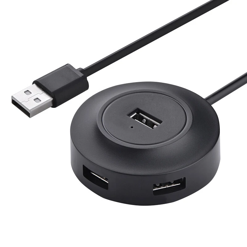 

USB Splitter 2.0 USB 4 Ports With Micro USB Charge Port For Android Notebook Laptop Computer Expansion HUB USB2.0 Desktop PC