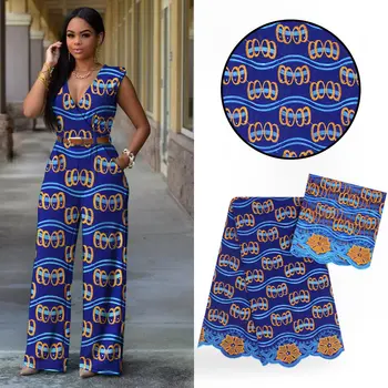 

African lace fabric for dress 5yards+2yards african swiss lace fabric 2018 high quality nigerian lace fabrics cotton lace B2-S15