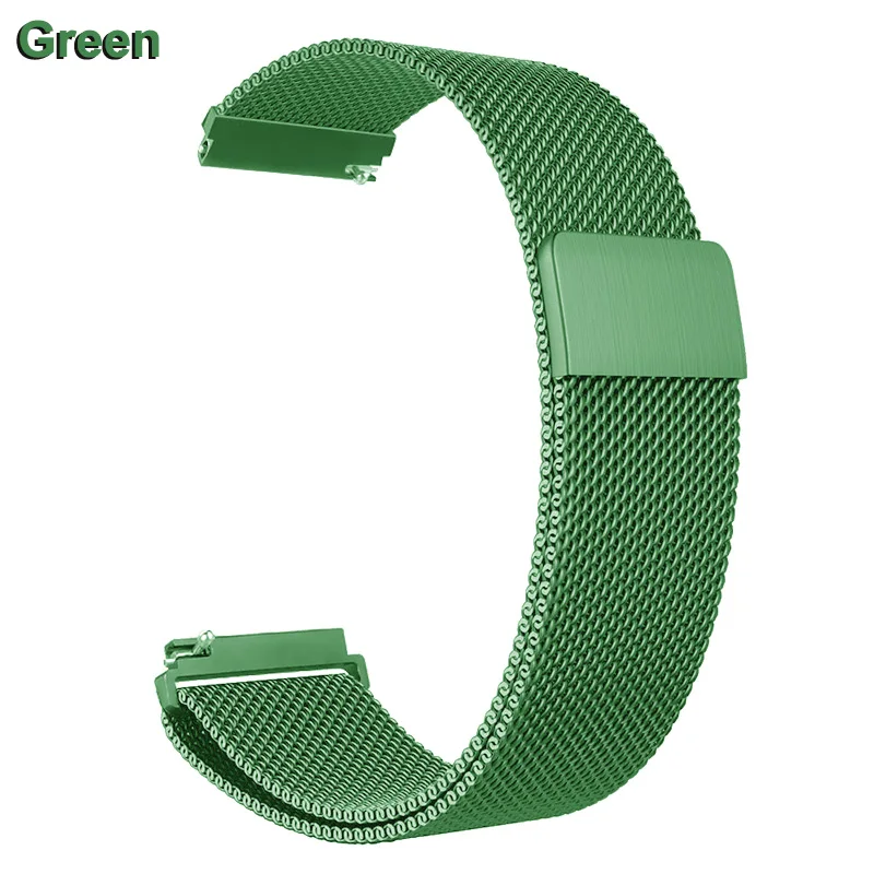 Garmin Vivoactive 3 металлический ремешок для часов Garmin Vivoactive3 аксессуары/Vivomove HR/Forerunner 645 умный браслет на запястье - Цвет: Green
