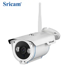 Sricam 1080P SP007 Wifi 2,0 мегапиксельная 4-кратный зум Onvif беспроводная CCTV ip-камера безопасности IR Cut Обнаружение движения AP Точка доступа TF слот