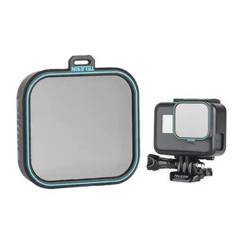 

TELESIN Polarizing Filter Polarizer Filter CPL Lens Filter + Lens Cap for GoPro Hero 5 6 7 Black Photography Accessories