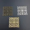 Lot de 20 pièces de breloques en filigrane métallique de 40mm, réglage de base de bijoux, composants d'emballage, décoration artisanale d'ornement ► Photo 1/2