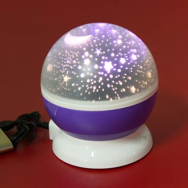 Звездный проектор, новинка, светильник ing Moon Sky, вращающийся детский Ночной светильник, USB светодиодный вращающийся светильник, вечерние украшения, подарки
