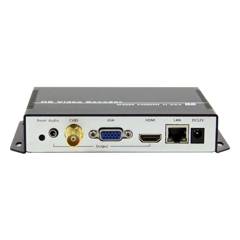 4K H.265 MPEG-4 AVC H.264 декодер VGA HDMI выход repleace topbox& PC передатчик IP кодер rtmp декодер