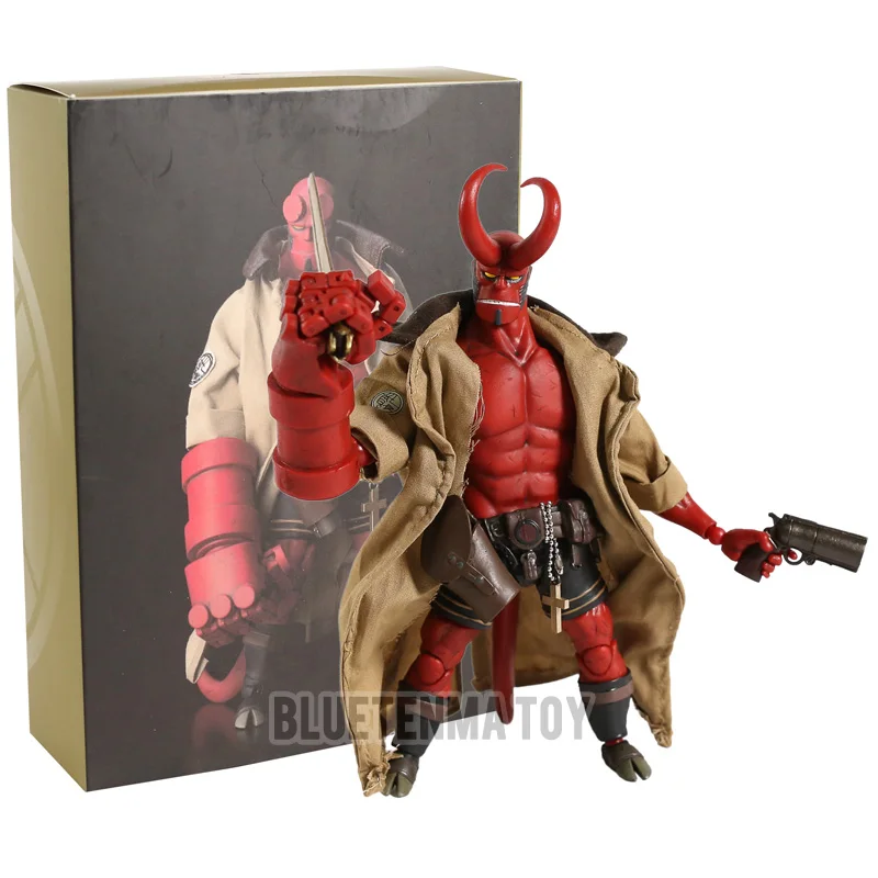

Dark Horse Comics Hellboy Movie Figurine 1/2 Scale Figure Hellboy 1000 Toys Action Figure Collectible Model Toy