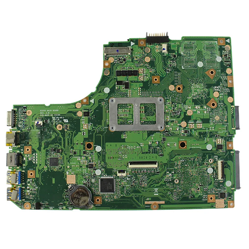 K55VD اللوحة REV3.1 RAM ل ASUS K55A K55VD اللوحة المحمول K55VD اللوحة K55A اللوحة K55VD اللوحة اختبار موافق