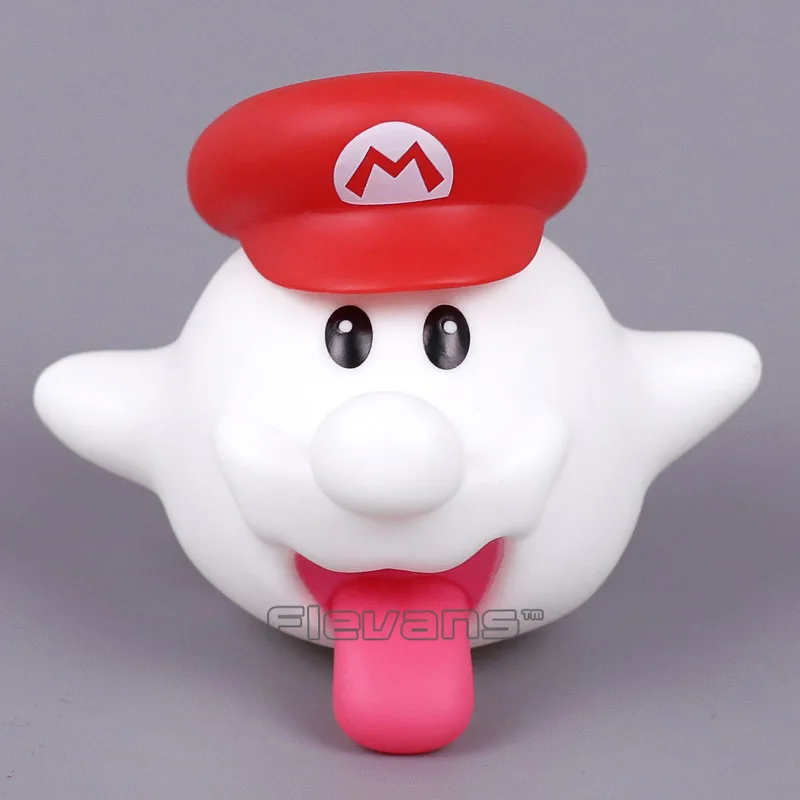 

Super Mario Bros Boo White Ghost Mini PVC Action Figure Collectible Model Toy 7cm