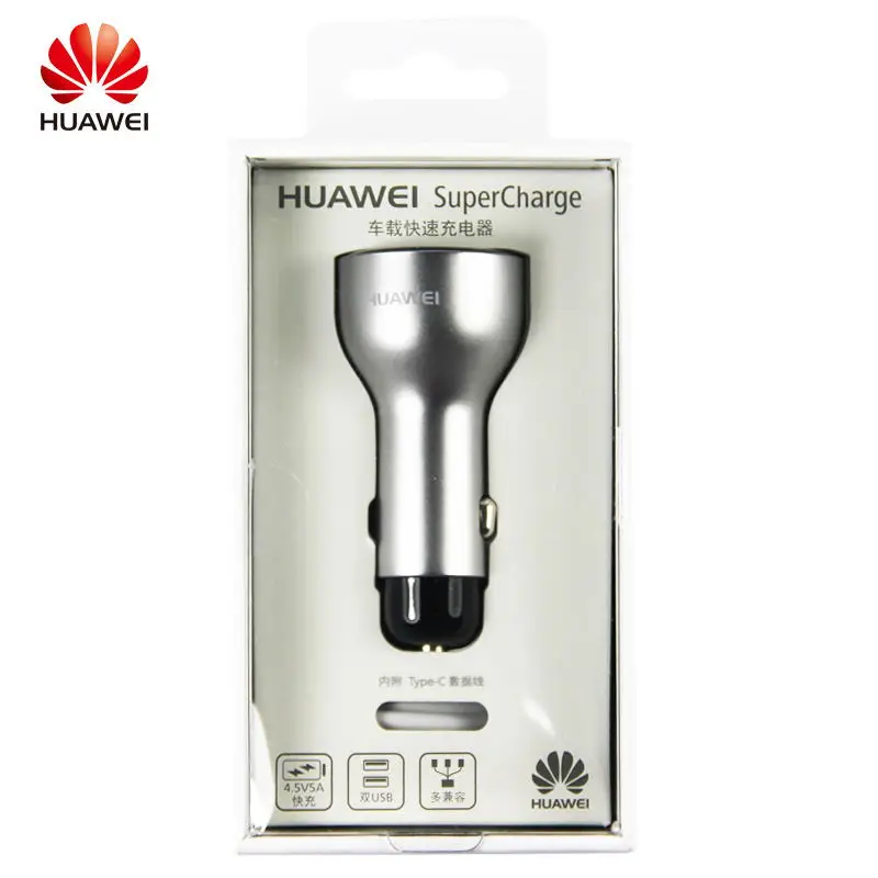 

Huawei P10 P9 Plus Lite Super Car Charger SuperCharge Fast Quick 5V4.5A Original Duable USB Port P10 P9 Plus Lite Mate20 pro