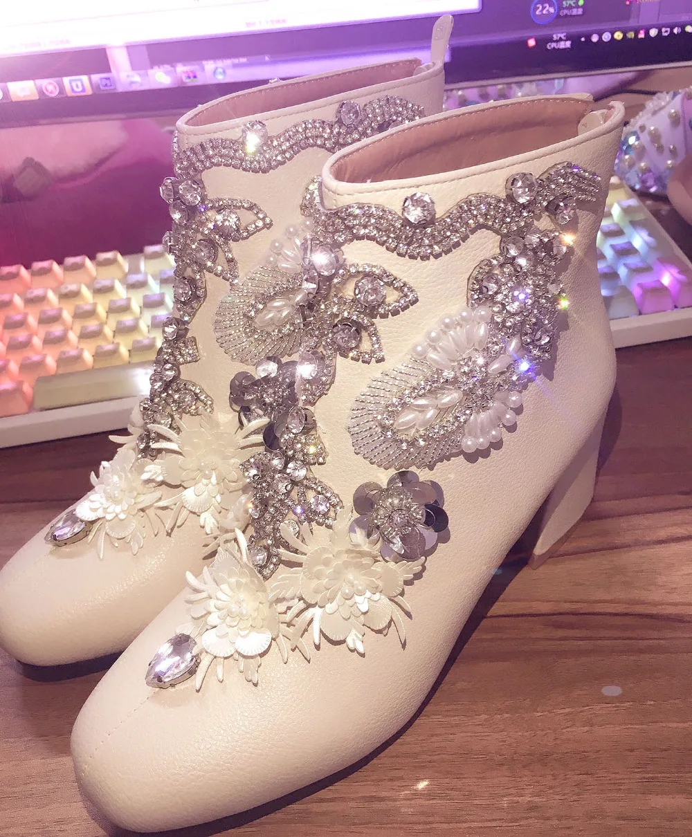 high end ankle boots