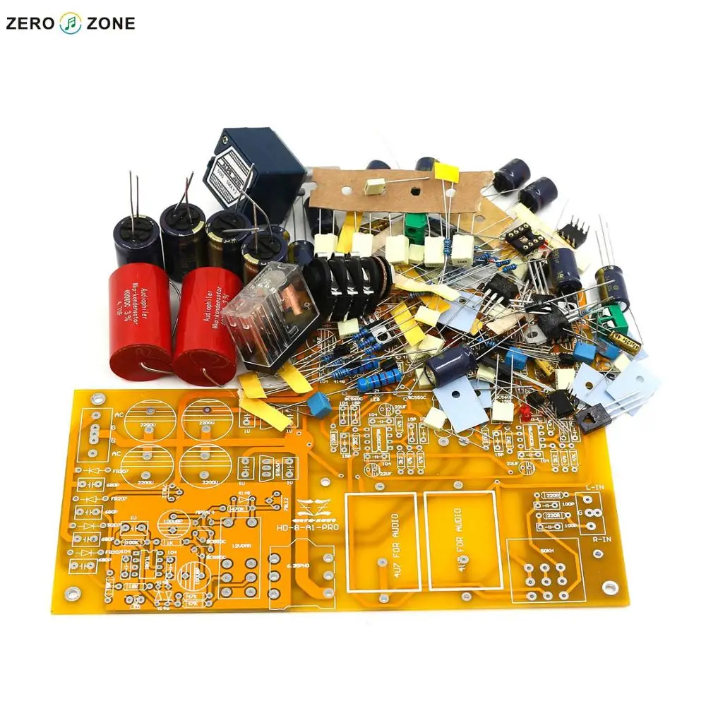 GZLOZONE DIY Kit HD-8-A1-PRO усилитель для наушников+ комплект усилителя для наушников+ трансформатор