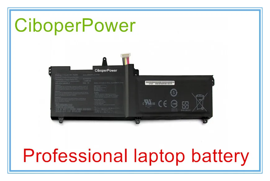 

Original Battery for C41N1541 battery for GL702VM GL702VT GL702VS GL702ZC 15.2V 76Wh