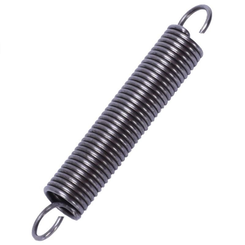 

1.2mmx10x65mm Metal Dual Hook Tension Spring 4pcs