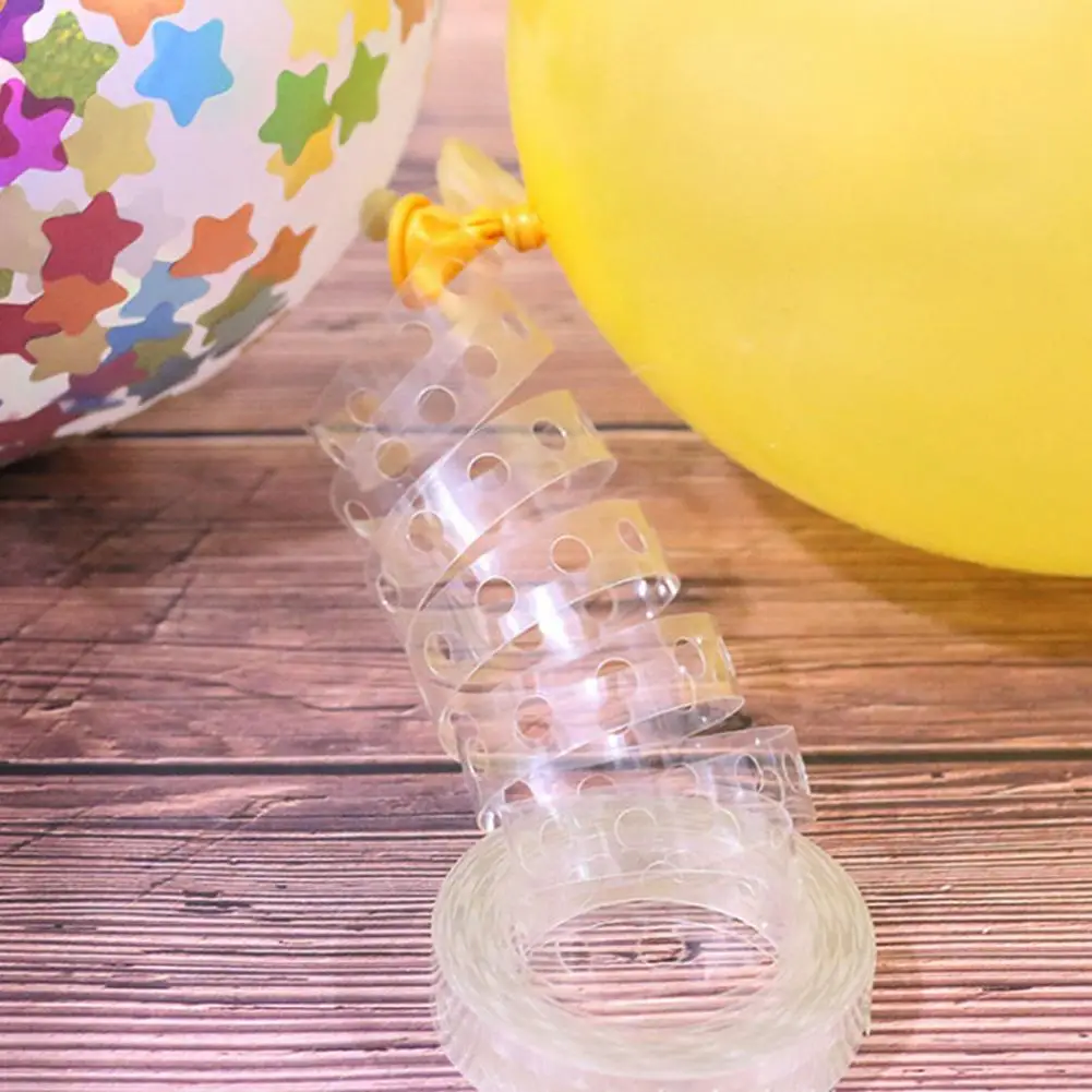 1 шт 5 м пластиковая цепочка для воздушных шаров 410 отверстия ПВХ Резина Свадьба Вечеринка день рождения фон с воздушными шарами декоративный шар цепь Арка Декор