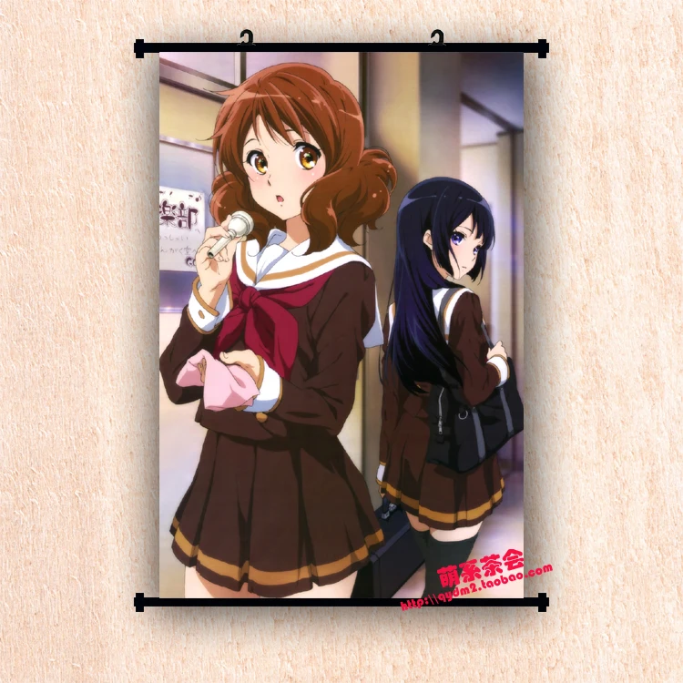 Аниме Декоративные Фотографии Hibike! Euphonium Oumae Kumiko & Katou Hazuki Kawashima Safaia домашний Декор