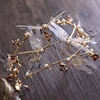 Baroque crown Three layer Dragonfly bridal diadema hair accessories new wedding crown beauty crowns and tiaras bridal headband ► Photo 1/6
