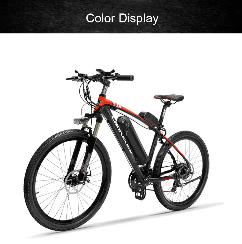 Discount 26 Inch Electric Bicycle, 400W 48V Strong Power, Removable Lithium Battery, Lockable Suspension Fork, Pedal Assist E-bike 17