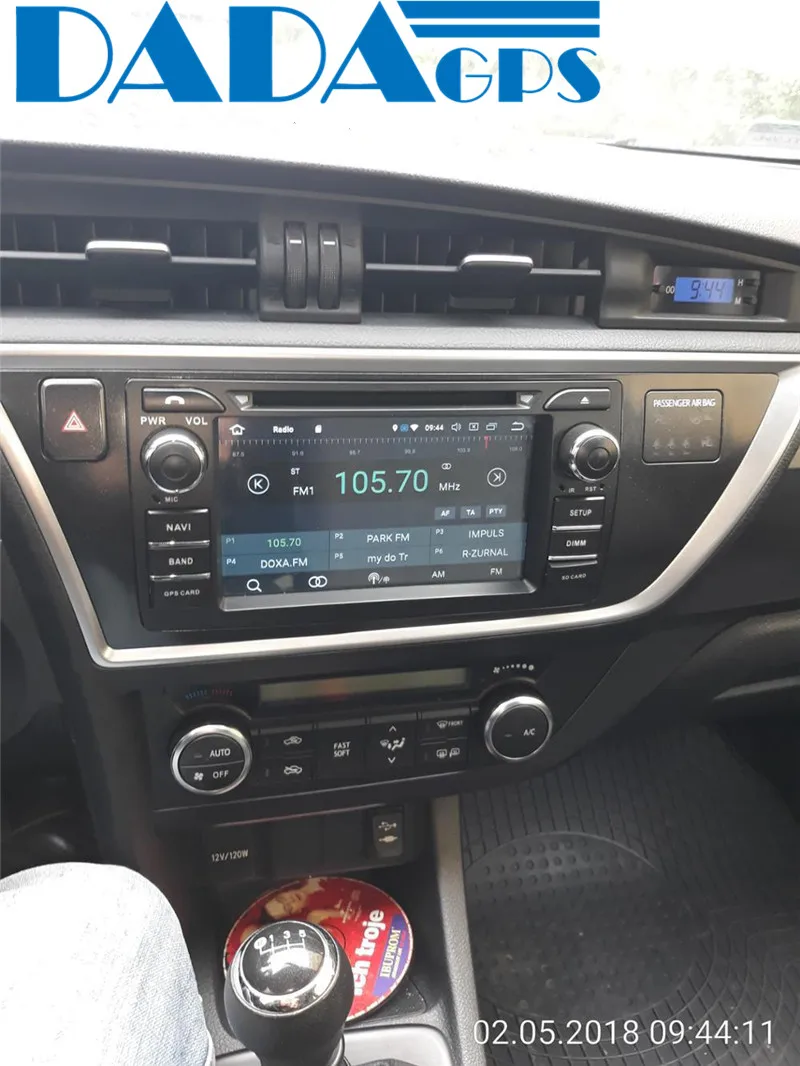  Newest Android 9.0 4+32GB Car Radio Multimedia DVD Player For Toyota Auris 2013 2014 2015 GPS Map N