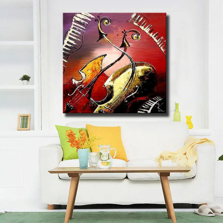 

Direct from JYJ Artist Canvas Wall Art 100% Hand Painted Modern Abstract Oil Painting for Home Decor Gift No Frame JYJLV115
