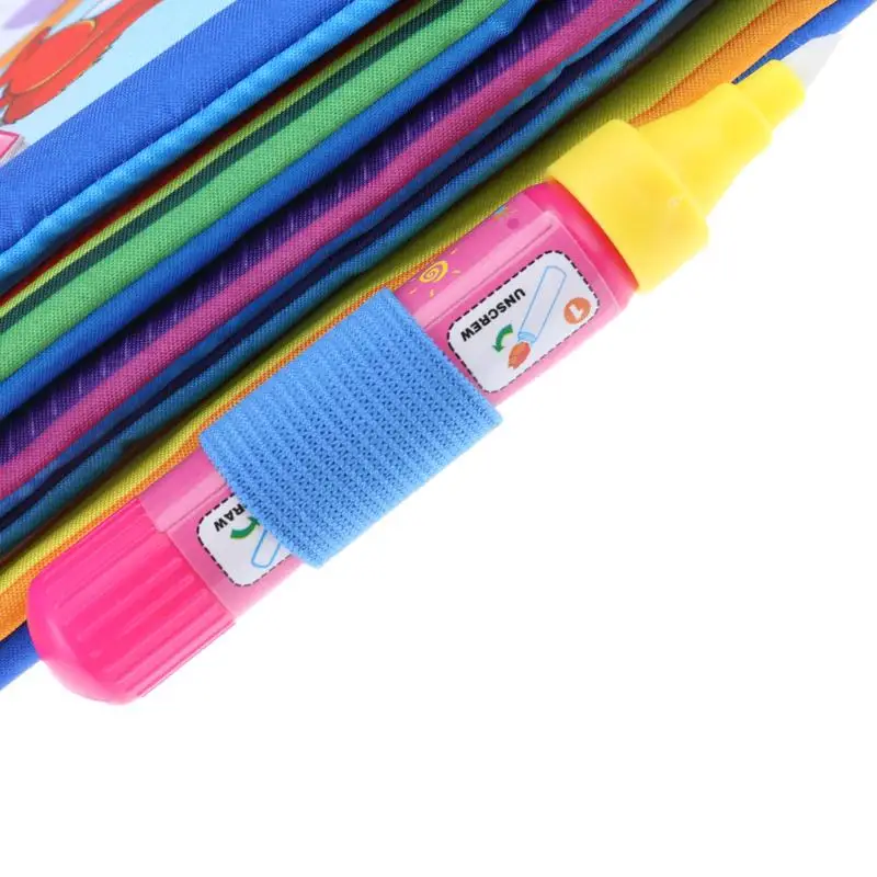 Magic Water Drawing Book Coloring Cloth Animals Painting Board Children Early Educational Drawing Toy Kids Birthday Xmas Gift