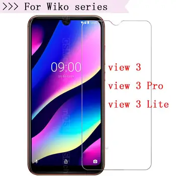 Перейти на Алиэкспресс и купить Закаленное стекло для Wiko view 3 Защитное стекло для экрана 2.5D 9H Премиум Закаленное стекло для Wiko view 3 Pro 3 Lite защитная пленка