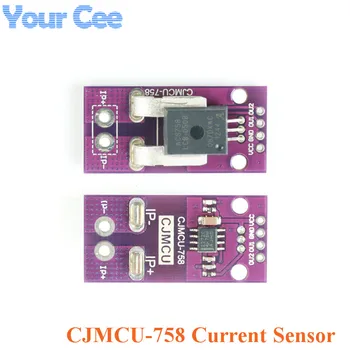 

ACS758 Current Module Linear Hall Current Sensor CJMCU-758 ACS758LCB-050B-PFF-T Current Detection 3-5V Environmental Protection