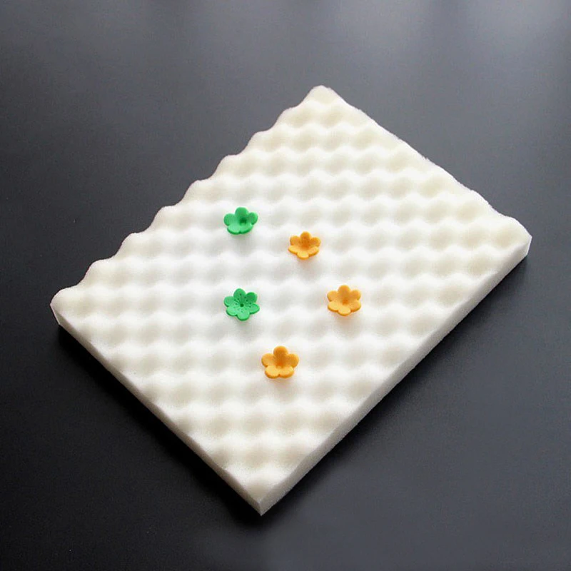 Fondant Dessert Sugar Shaping Sponge Pad Food Grade Foam Mat Wave Cake Pastry Sugar Flower DIY Decoration Drying Tools 2pcs/Lot