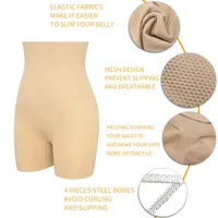 High Waist Tummy Control Panties Slimming Thigh Shaping Pants Underwear Waist Trainer Butt Lifter