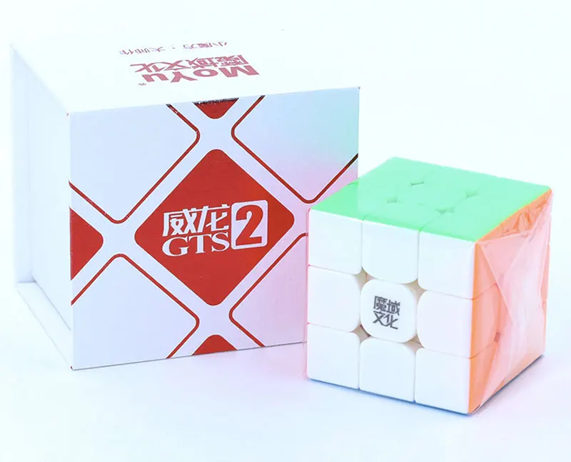 MoYu Weilong GTS 2 M/Weilong GTS2 M/Weilong GTS2M скоростной куб Weilong GTS 2 Magico pprofessional игрушки для детей - Цвет: GTS2 stickerless