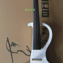 Гитара скрипка белая электрическая скрипка