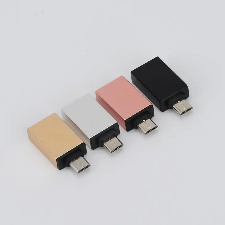 Адаптер LBSC USB2.0 OTG Micro USB папа A типа Мама AF/Micro 5pin удлинитель адаптер|Кабели передачи