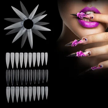 

500 pcs New Arrivals 3 Kinds Of False Nails Quickly Extend Nail Maintenance Tools Quick N Building Mold Tips