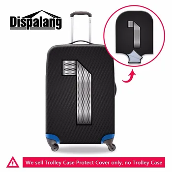 

Dispalang travel luggage protective cover number 1 print elastic suitcase cover thick trolley case cover custom dustproof cover