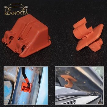 

Reamocea 1U0823570A Orange Plastic Car Roomster Hood Bonnet Rod Stay Bracket Buckle Clip For Skoda Fabia Octavia MK2 2004-2013