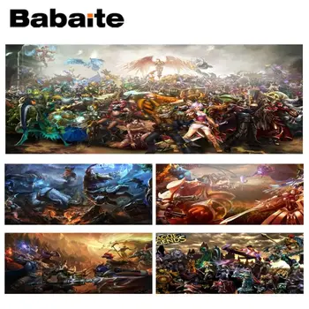 

Babaite In Stocked LOL Cool roles Laptop Computer Lockedge Mousepad Size for 300*600*2mm and 300*900*2mm Game Mousepad