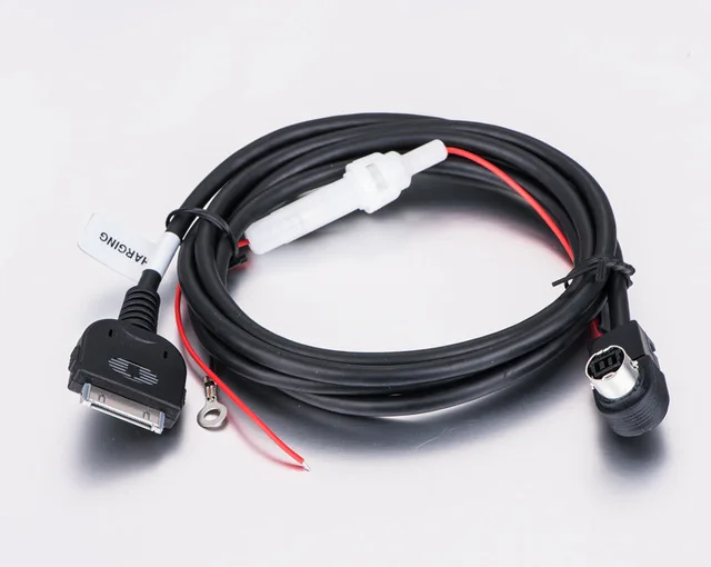 Адаптер для ALPINE JVC IPOD iPhone Ai-NET 5 в Ladefunkti AUX IN Kabel кабель бесплатная доставка |