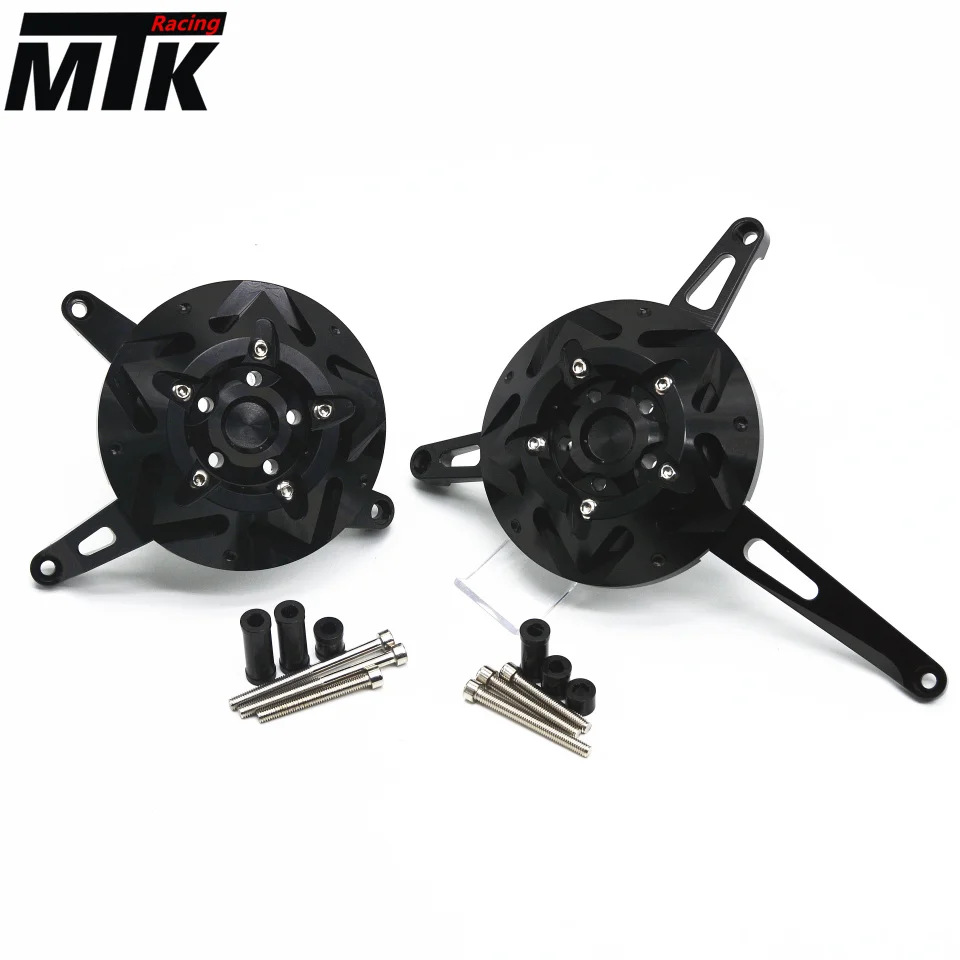 MTKRACING мотоцикл гвардии Чехол протектор предохранитель двигателя слайдер Крышка протектор Комплект для Kawasaki Z650 з 650 z650 2017 MTKRACING мотоцикл гвардии Чехол протектор предохранитель двигателя слайдер Крышка протектор Комплект для Kawasaki Z650 з 650 z650 2017