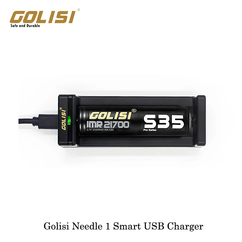 Оригинальное умное зарядное устройство Golisi Needle 1 с разъемом USB для аккумулятора