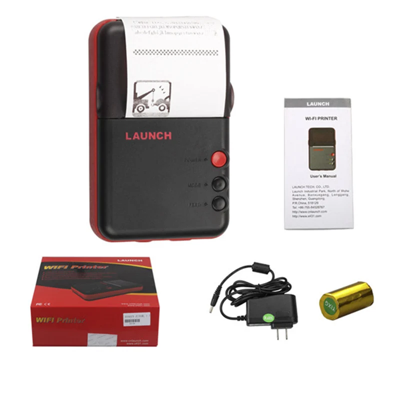 LAUNCH Mini Wifi принтер универсальная Полная поддержка системы для launch x431 pro/V +/Diagun IV/X431