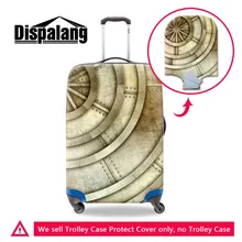 Dispalang 18-30 дюймов переносной чемодан крышка металлический узор стойкий эластичный стрейч багаж защитный чехол дорожные аксессуары
