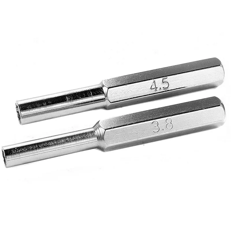 

2 PCS New 3.8mm + 4.5mm Security Screwdriver Tool Bit Gamebit For Nintendo NES SNES N64 Game Boy Cross Tri Screwdriver