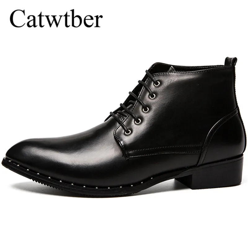 mens half boot dress shoes