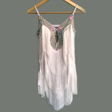 Стиль Костюмы для латинских танцев сексуальные камни кисточкой латинские танцевальные платья для женщин конкурс латиноамериканских танцев платья A86 S-4XL