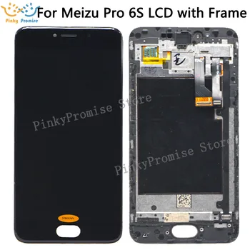 

5.2"Amoled For Meizu Pro 6S Lcd Display with Touch glass Digitizer Frame assembly replacement parts