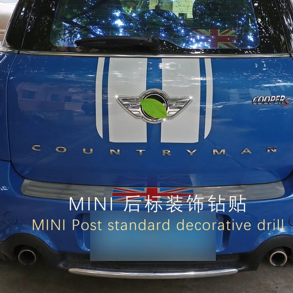

Car Badge Logo Front Bonnet Hood Rear Trunk Tail Emblem for Mini F54 F55 F56 F60 R60 R61 R55 R56 Countryman