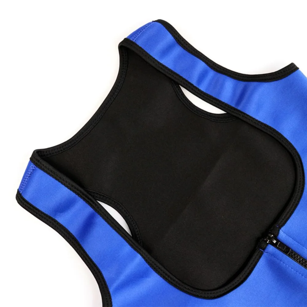 Горячее женское неопреновое Корректирующее белье, тонкий спортивный топ для тренировок на молнии, утягивающий жилет